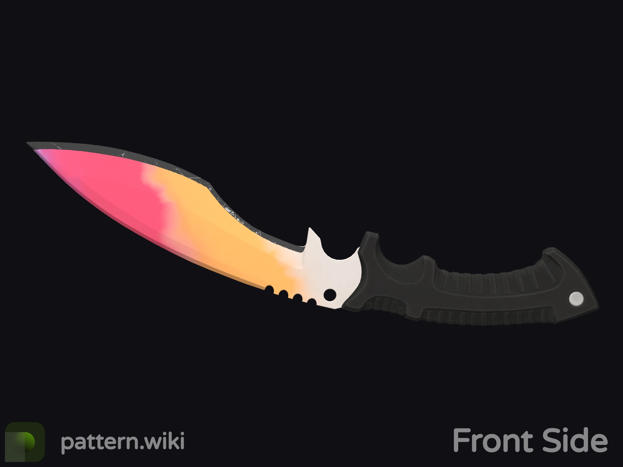 Kukri Knife Fade seed 637