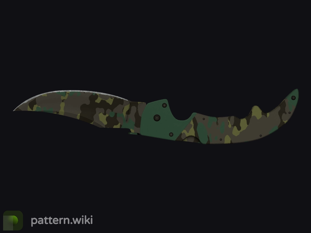 Falchion Knife Boreal Forest seed 440