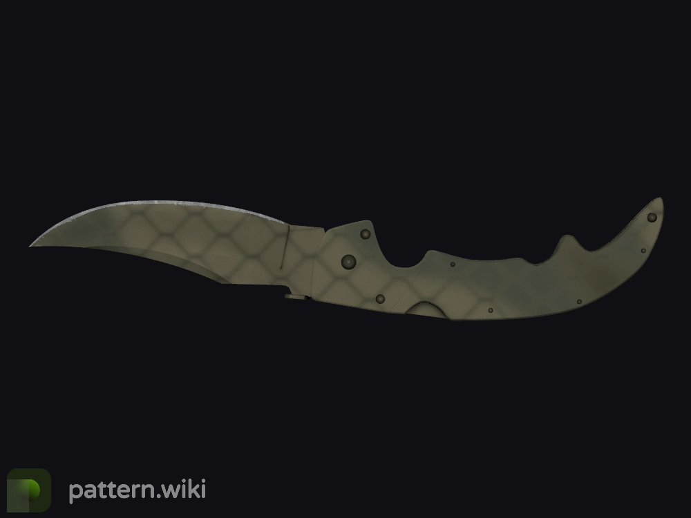 Falchion Knife Safari Mesh seed 766