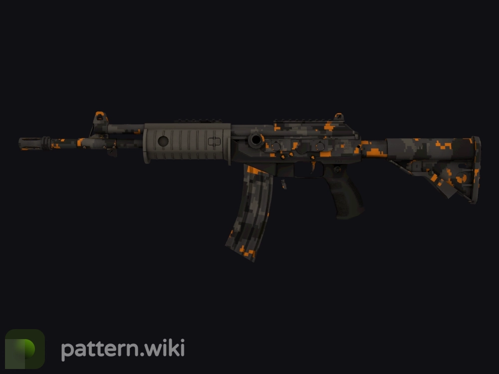 Galil AR Orange DDPAT seed 193