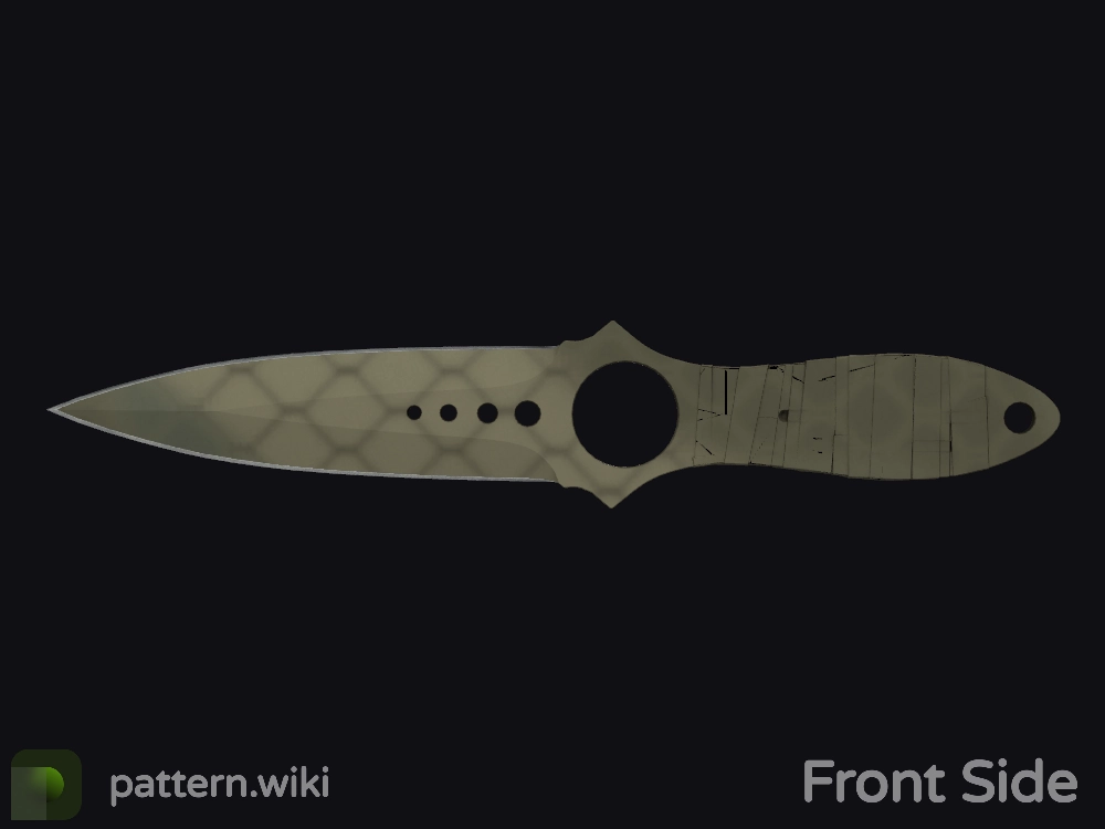 Skeleton Knife Safari Mesh seed 784