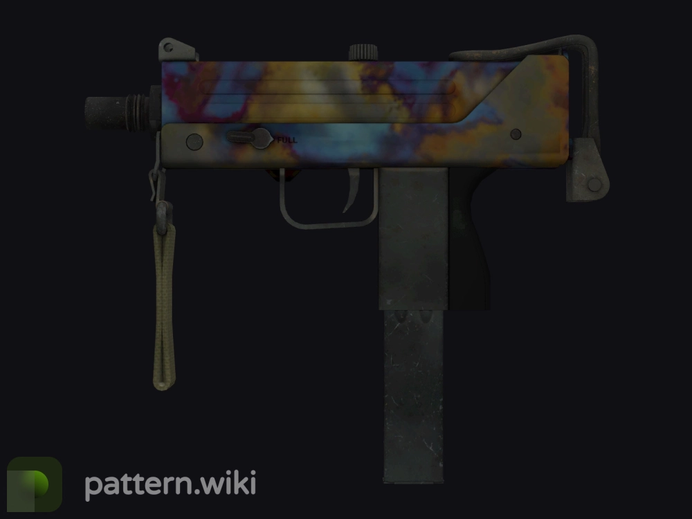 MAC-10 Case Hardened seed 188