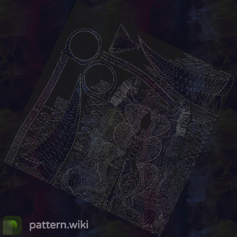 Karambit Doppler seed 196 pattern template