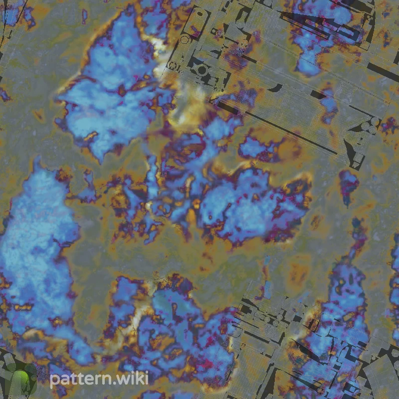 AK-47 Case Hardened seed 784 pattern template