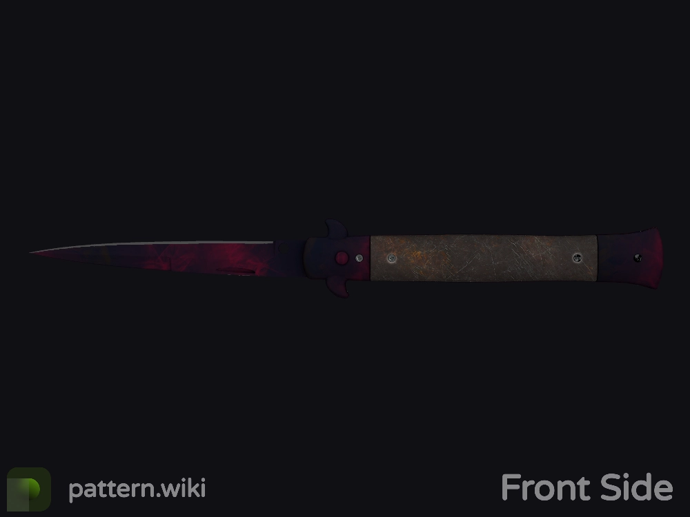 Stiletto Knife Doppler seed 949