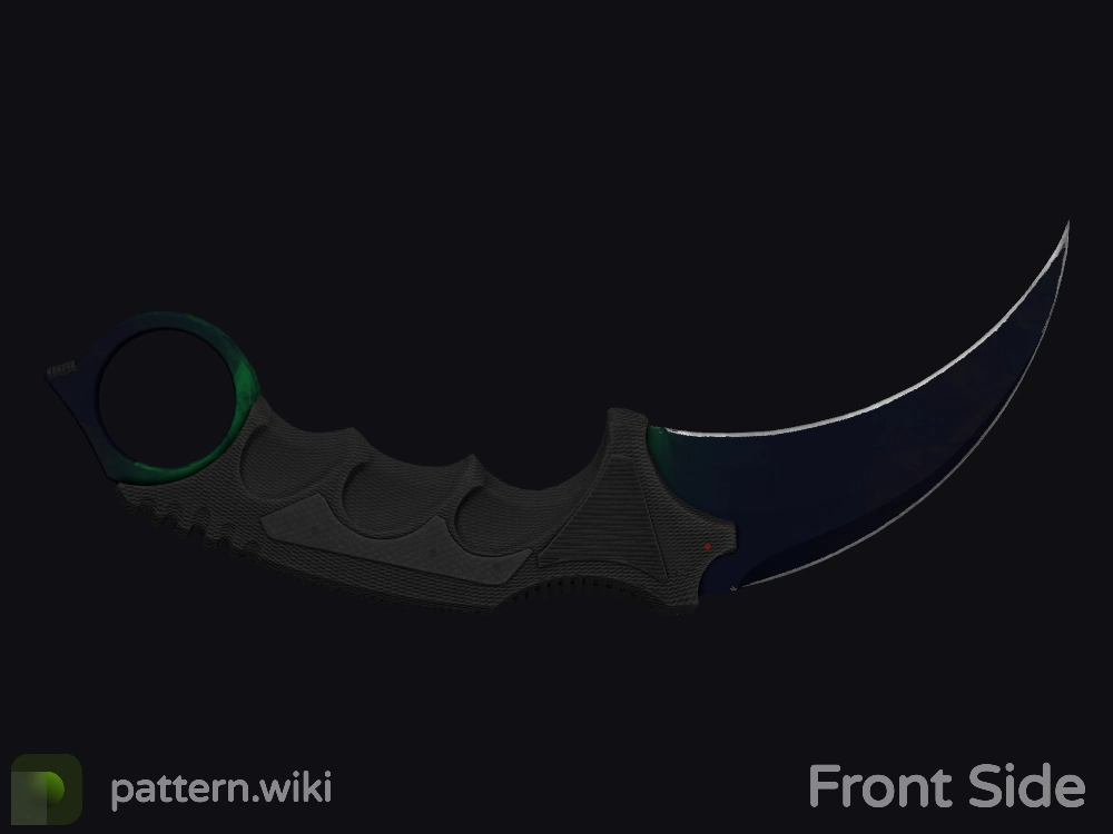 Karambit Gamma Doppler seed 641