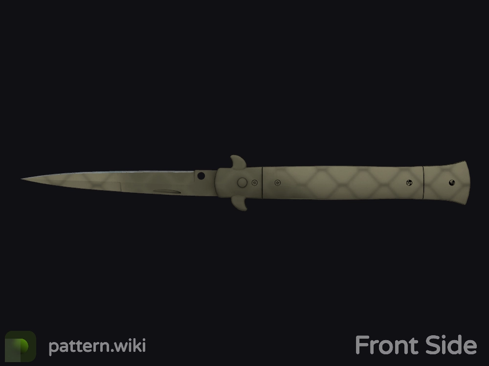 Stiletto Knife Safari Mesh seed 615