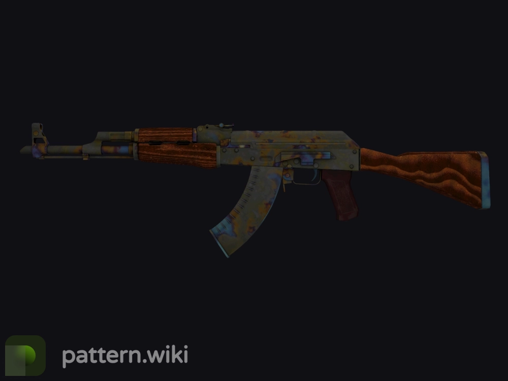 AK-47 Case Hardened seed 195