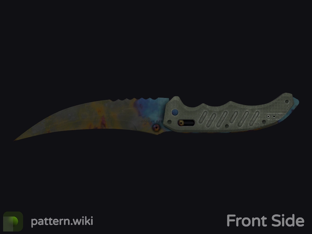 Flip Knife Case Hardened seed 355