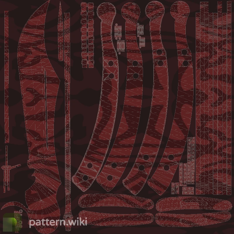 Butterfly Knife Slaughter seed 520 pattern template