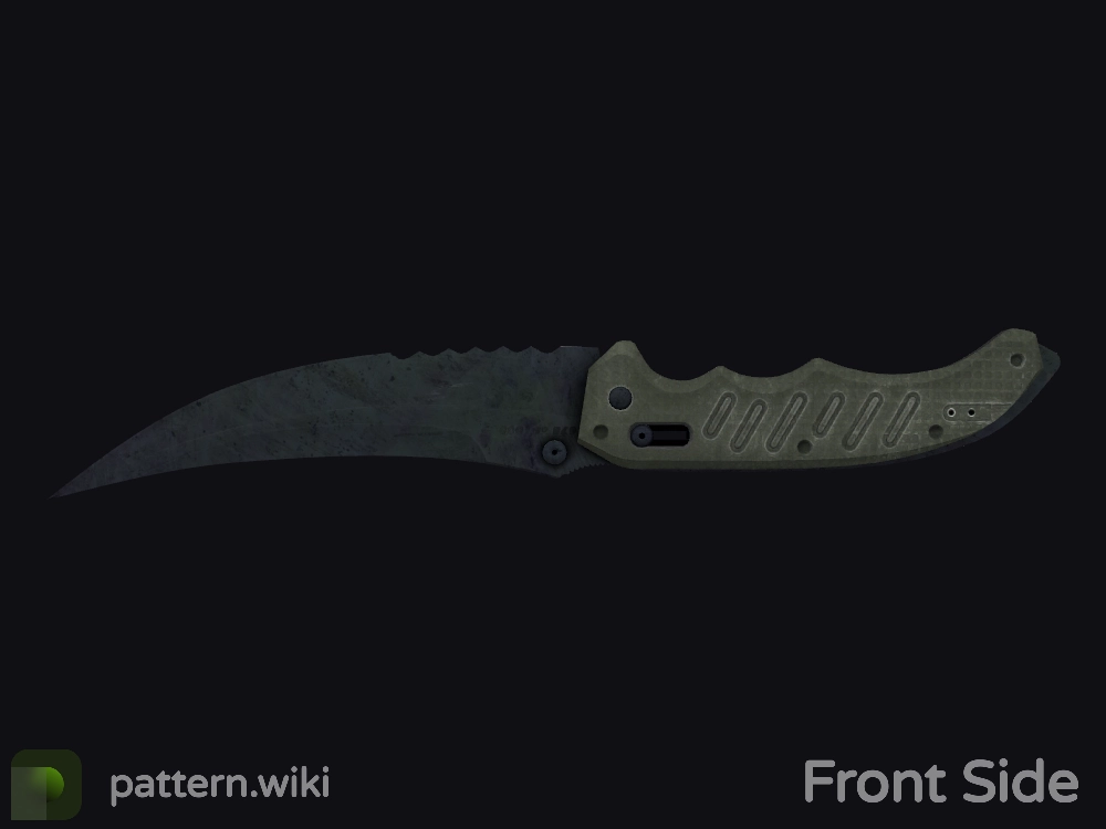 Flip Knife Blue Steel seed 797