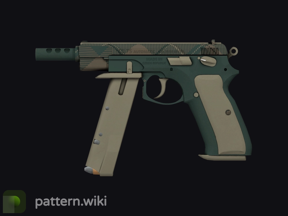 CZ75-Auto Green Plaid seed 233