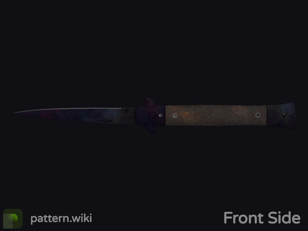 Stiletto Knife Doppler seed 76