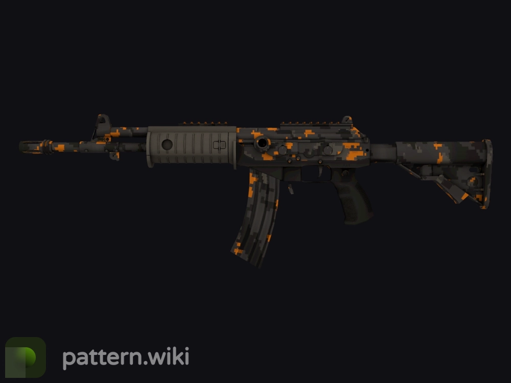 Galil AR Orange DDPAT seed 583