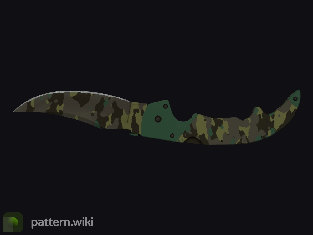 Falchion Knife Boreal Forest seed 261