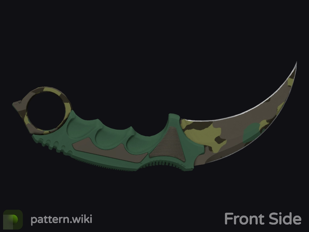 Karambit Boreal Forest seed 204