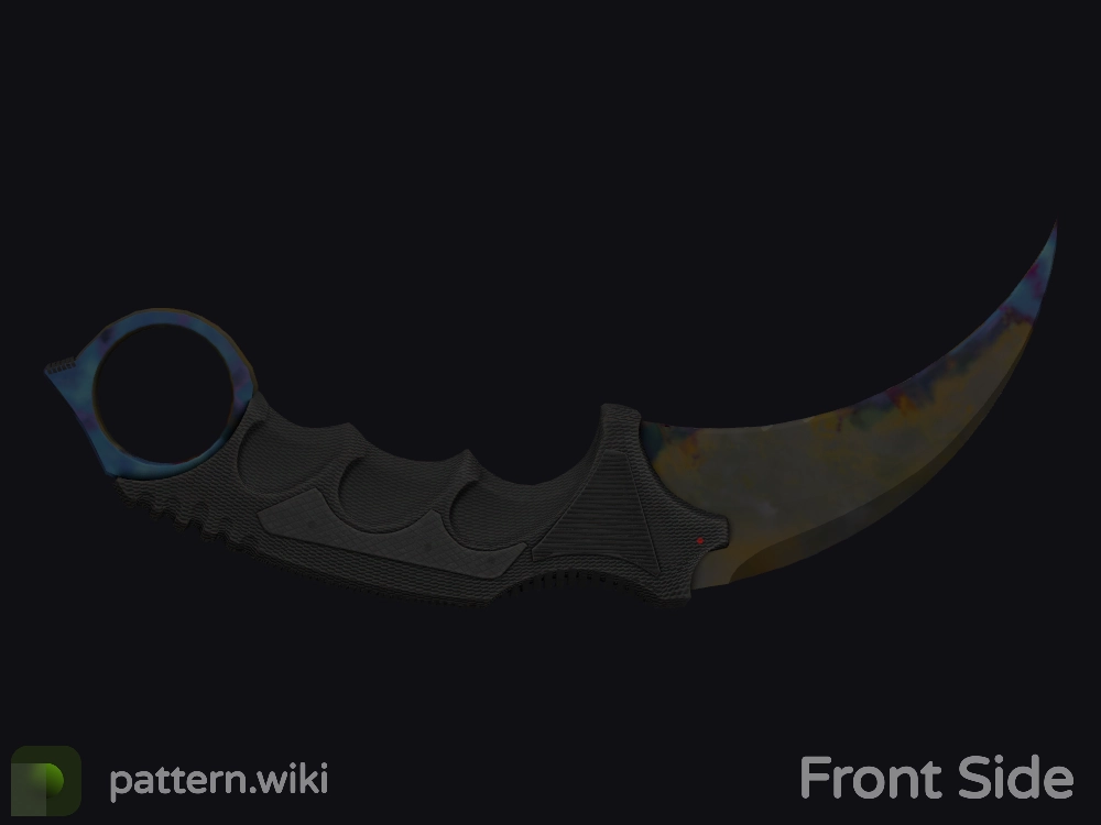 Karambit Case Hardened seed 163