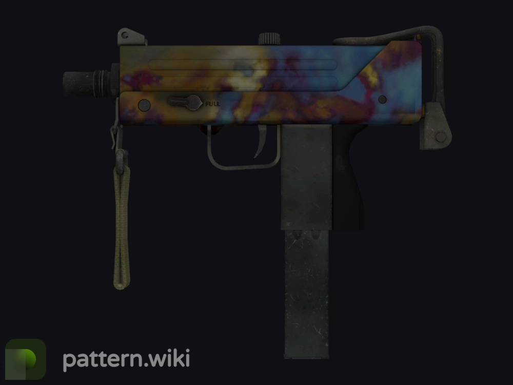 MAC-10 Case Hardened seed 820