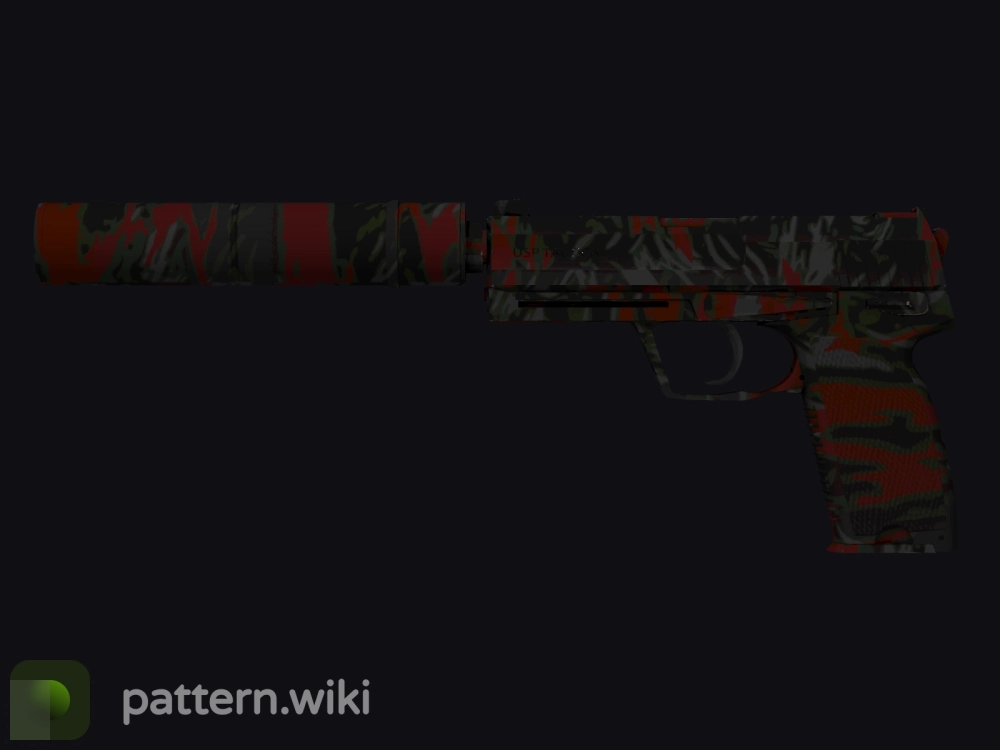 USP-S Blood Tiger seed 105