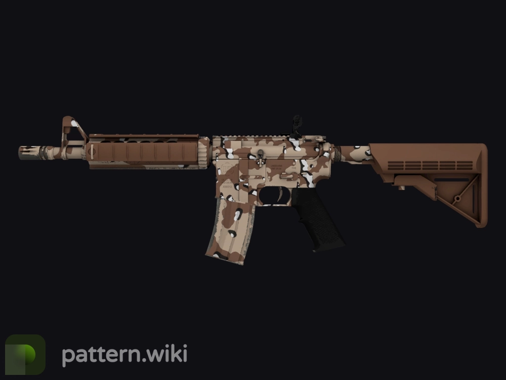 M4A4 Desert Storm seed 17