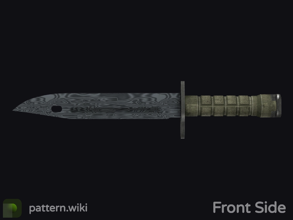 Bayonet Damascus Steel seed 526