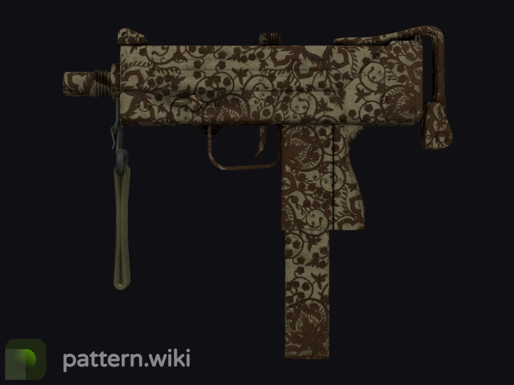 MAC-10 Sienna Damask seed 698