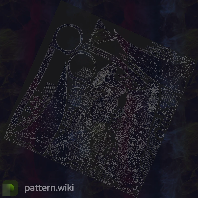 Karambit Doppler seed 216 pattern template