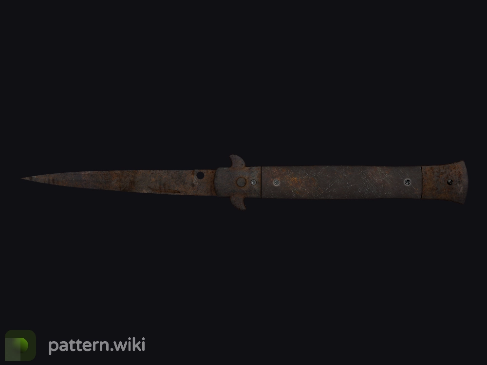 Stiletto Knife Rust Coat seed 187