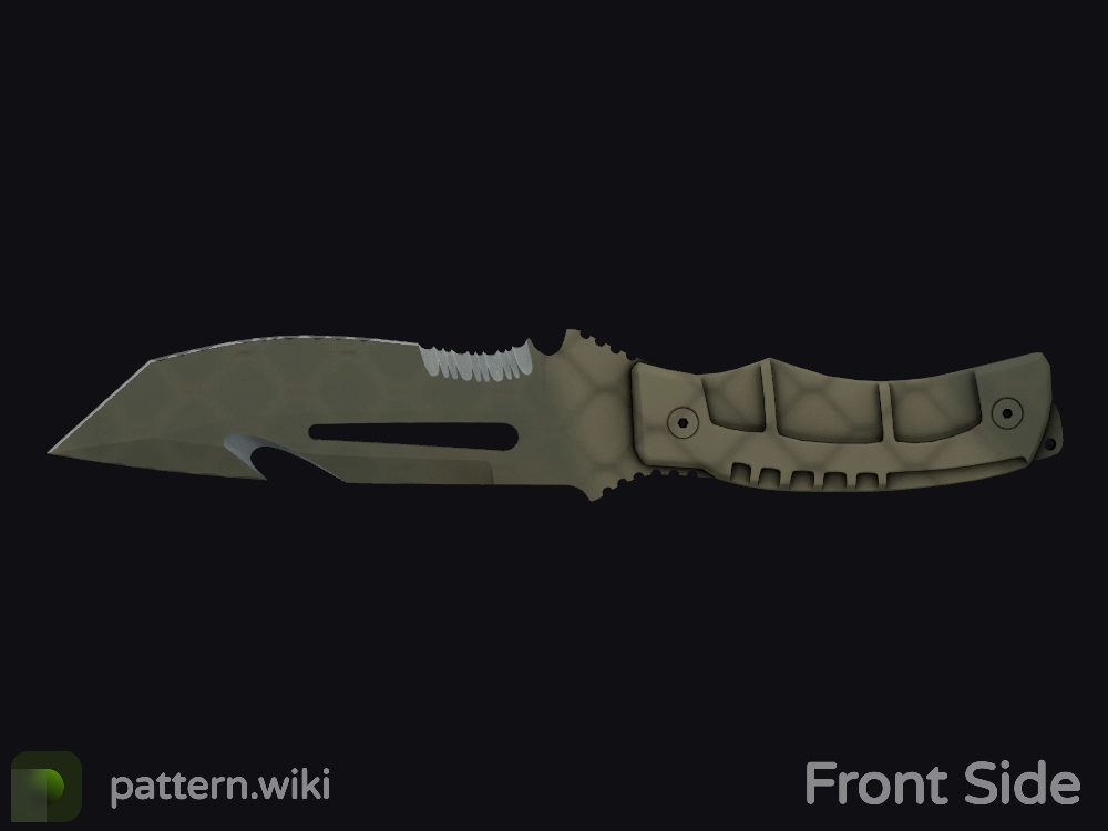 Survival Knife Safari Mesh seed 951