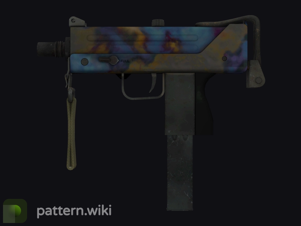 MAC-10 Case Hardened seed 283