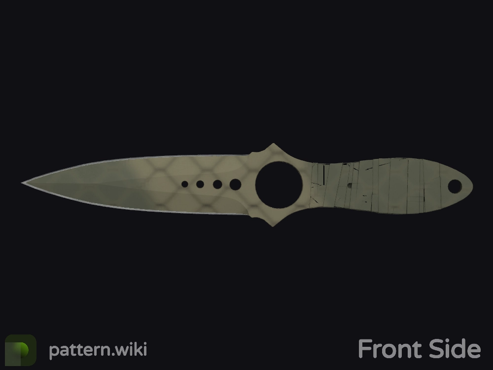 Skeleton Knife Safari Mesh seed 412