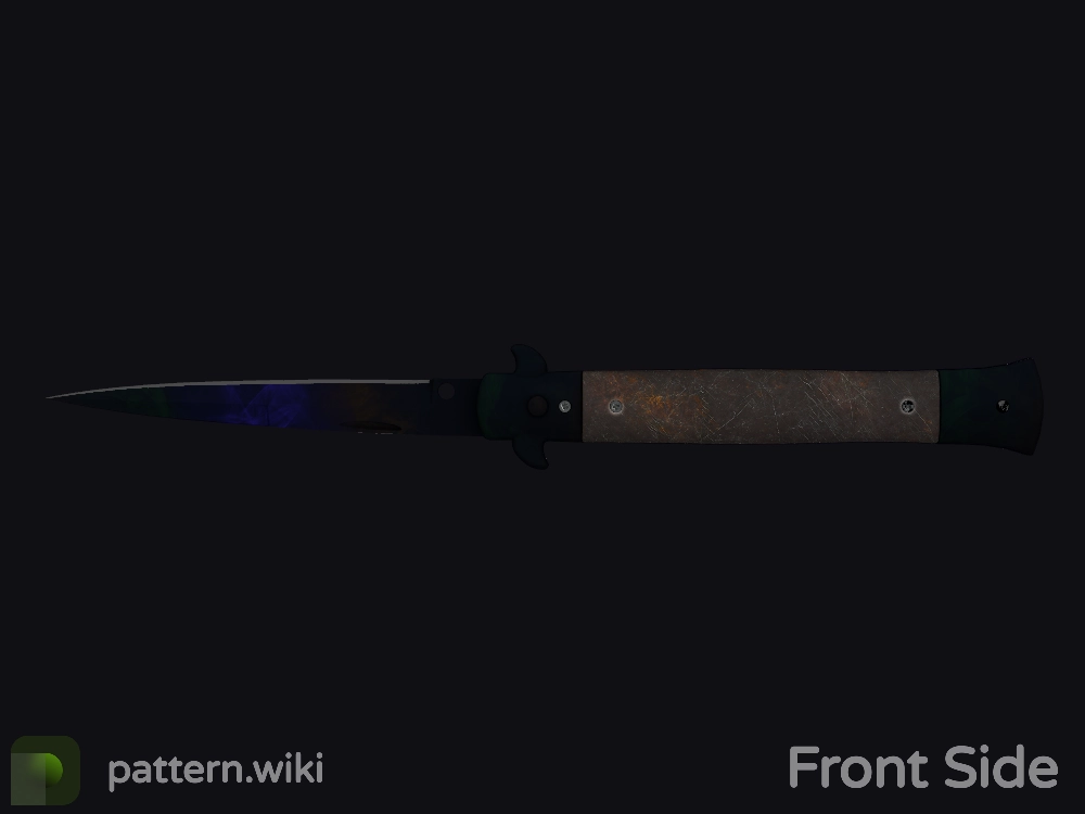 Stiletto Knife Doppler seed 777