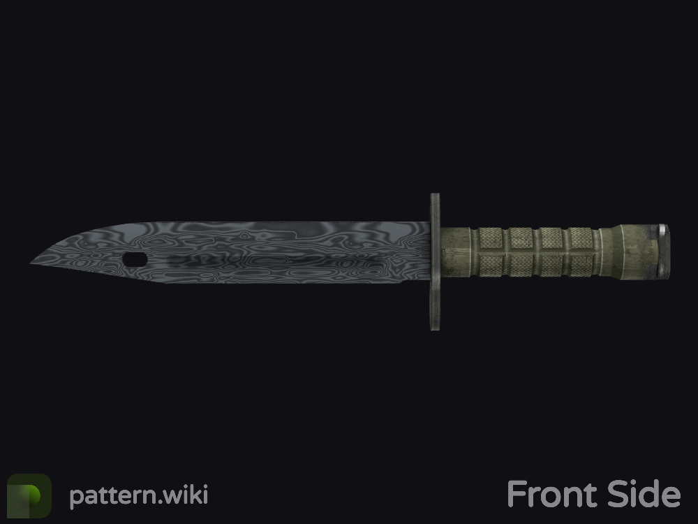 Bayonet Damascus Steel seed 991