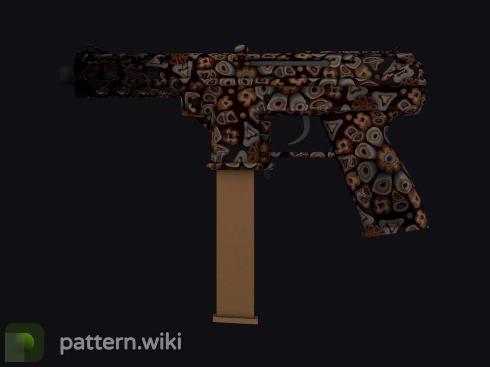 Tec-9 Orange Murano seed 484