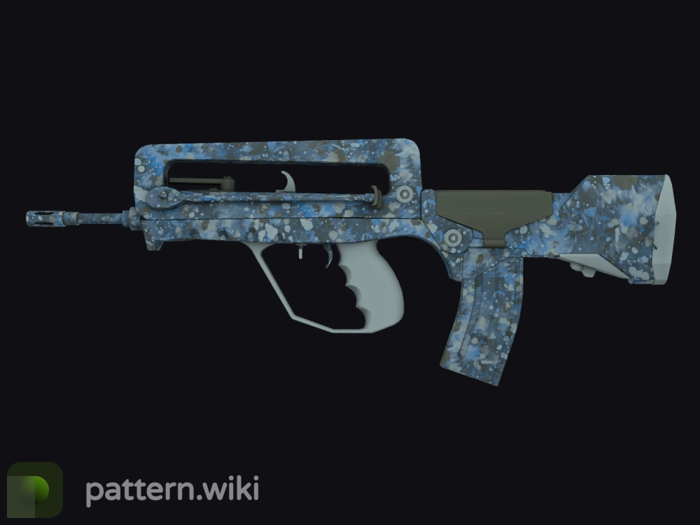 FAMAS Cyanospatter seed 903