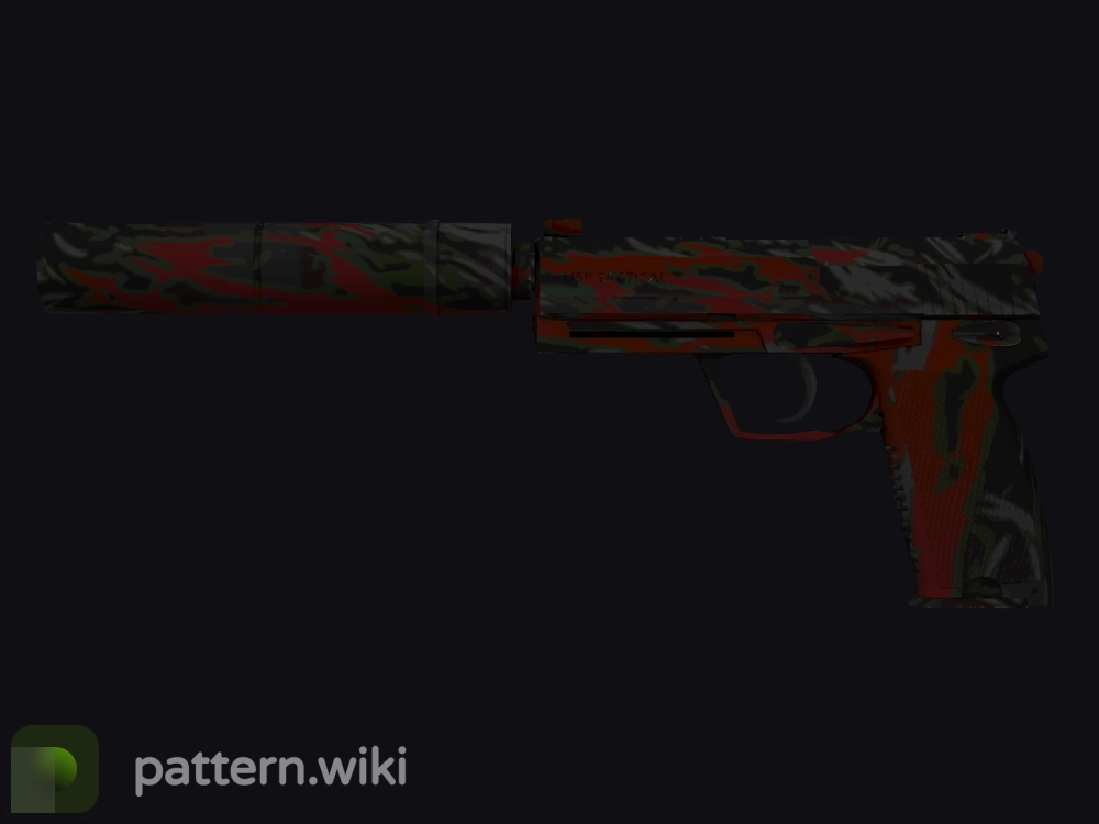 USP-S Blood Tiger seed 54