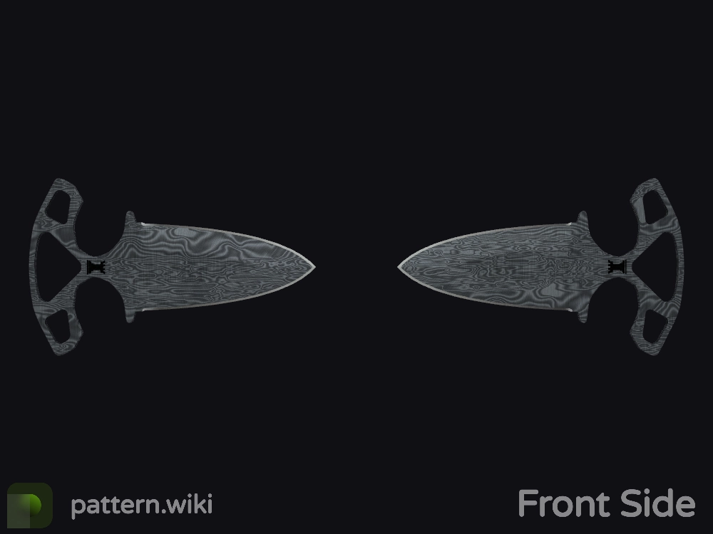 Shadow Daggers Damascus Steel seed 289