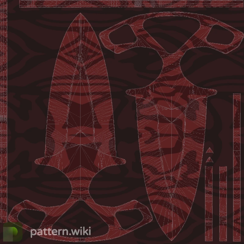 Shadow Daggers Slaughter seed 371 pattern template