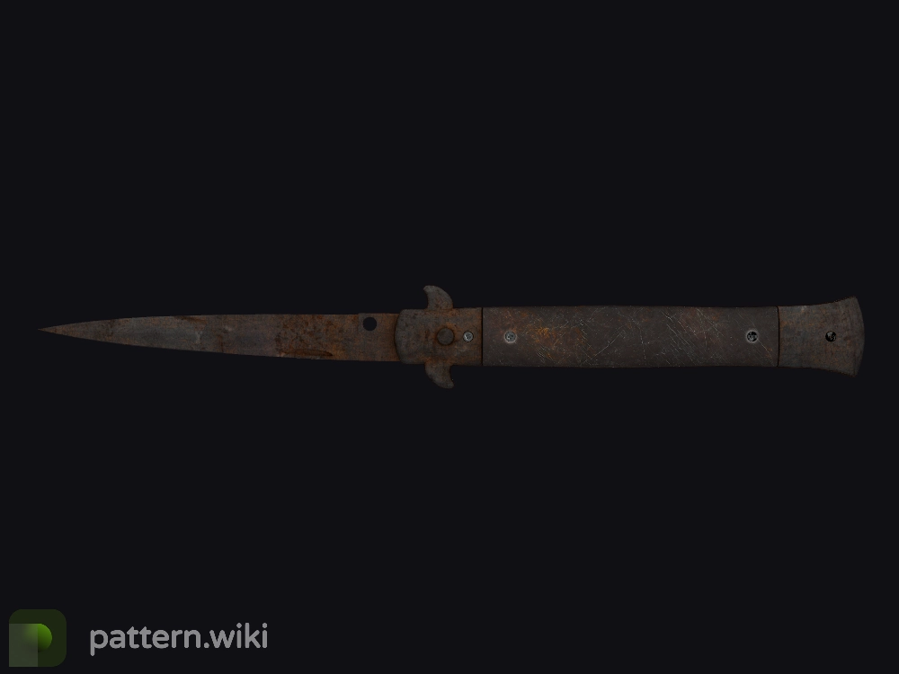 Stiletto Knife Rust Coat seed 962