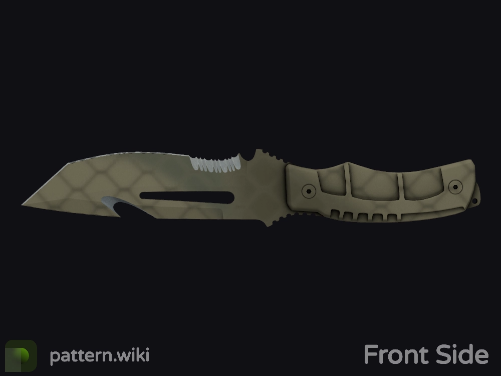 Survival Knife Safari Mesh seed 810