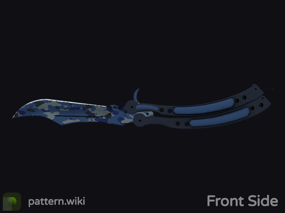 Butterfly Knife Bright Water seed 327