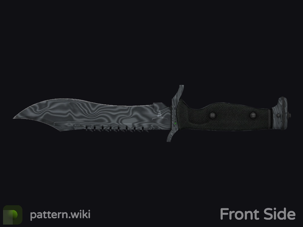 Bowie Knife Damascus Steel seed 190