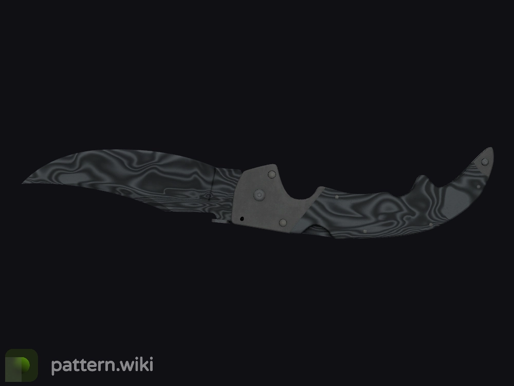 Falchion Knife Damascus Steel seed 369