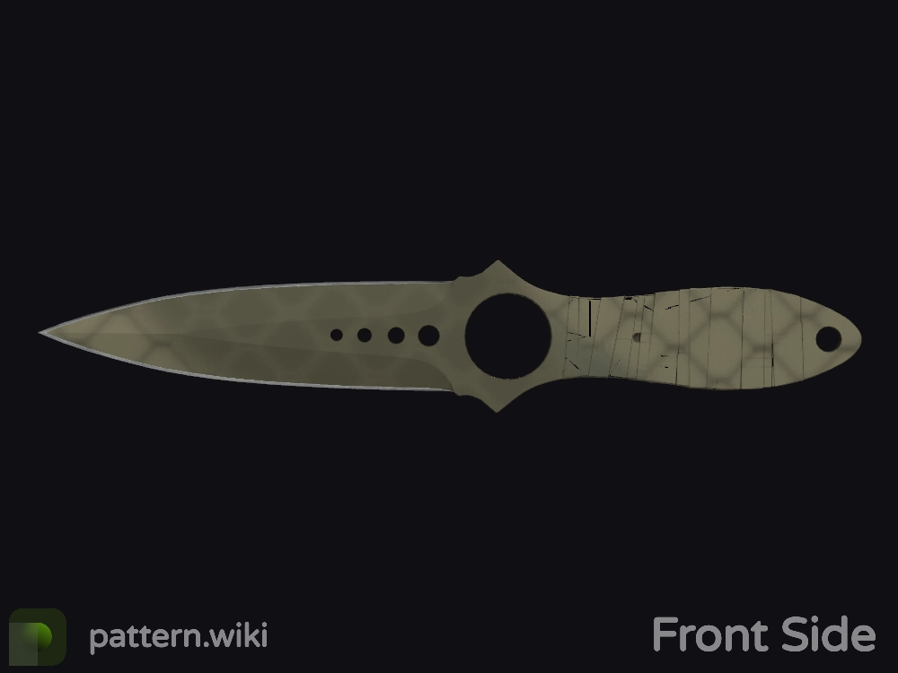 Skeleton Knife Safari Mesh seed 553