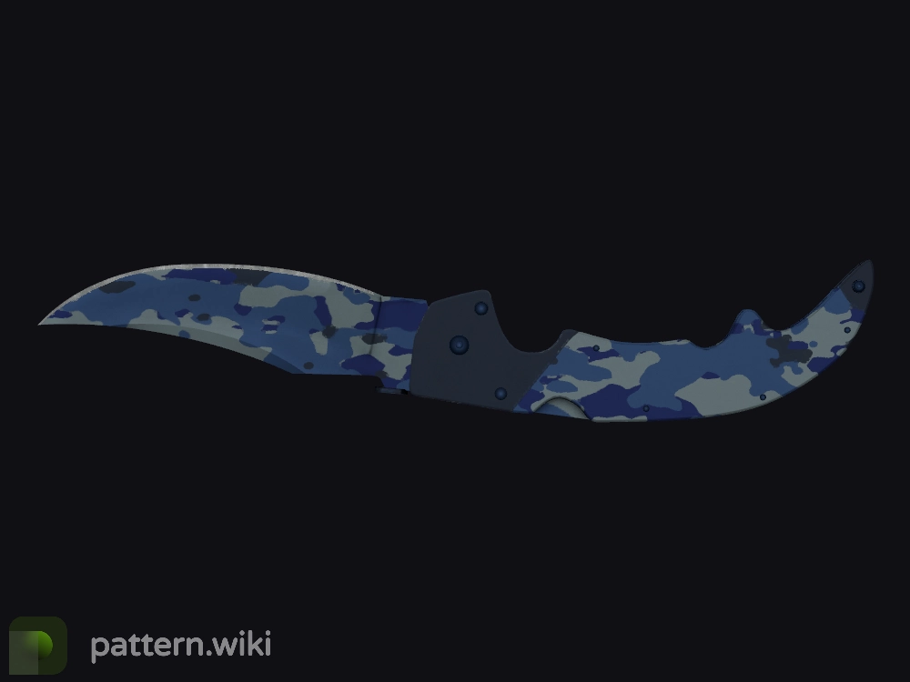 Falchion Knife Bright Water seed 341