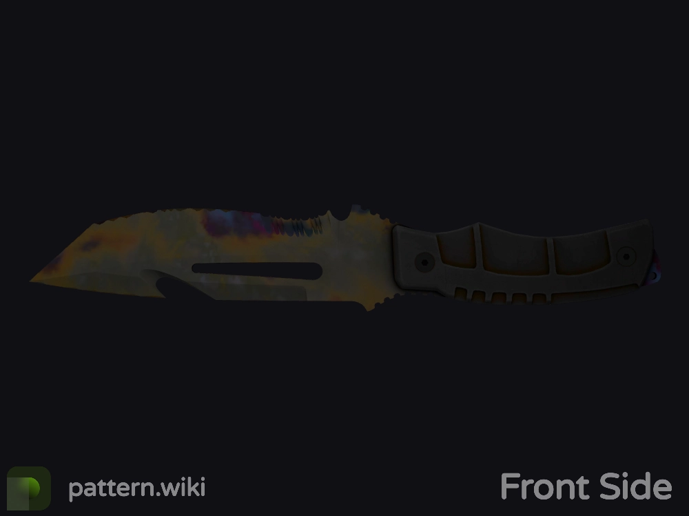 Survival Knife Case Hardened seed 743