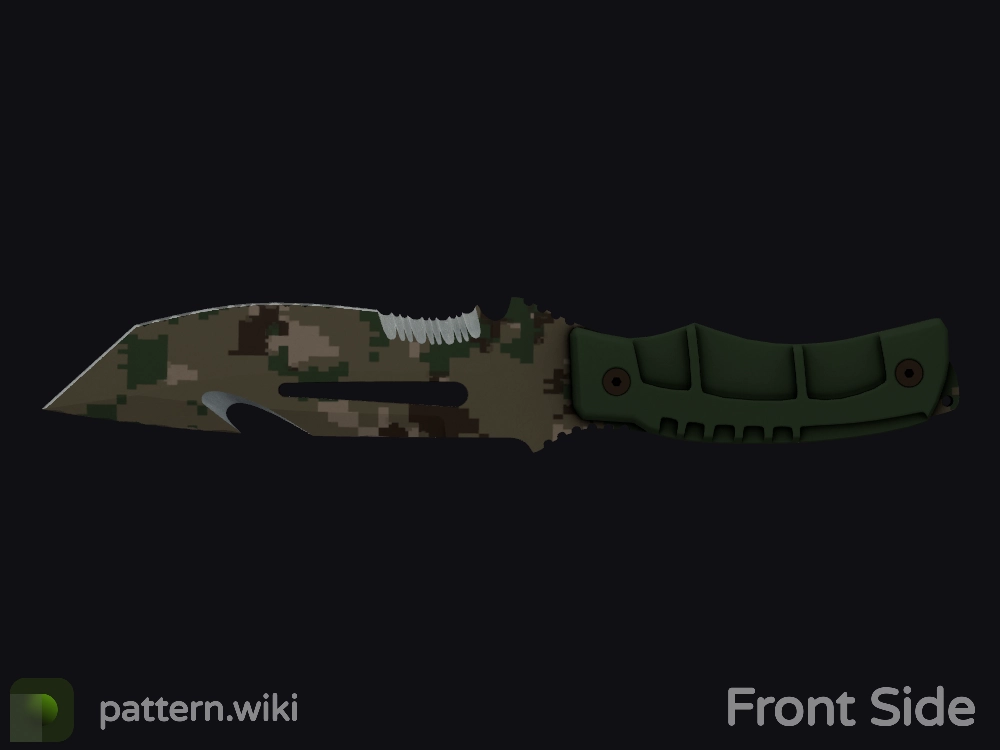 Survival Knife Forest DDPAT seed 370