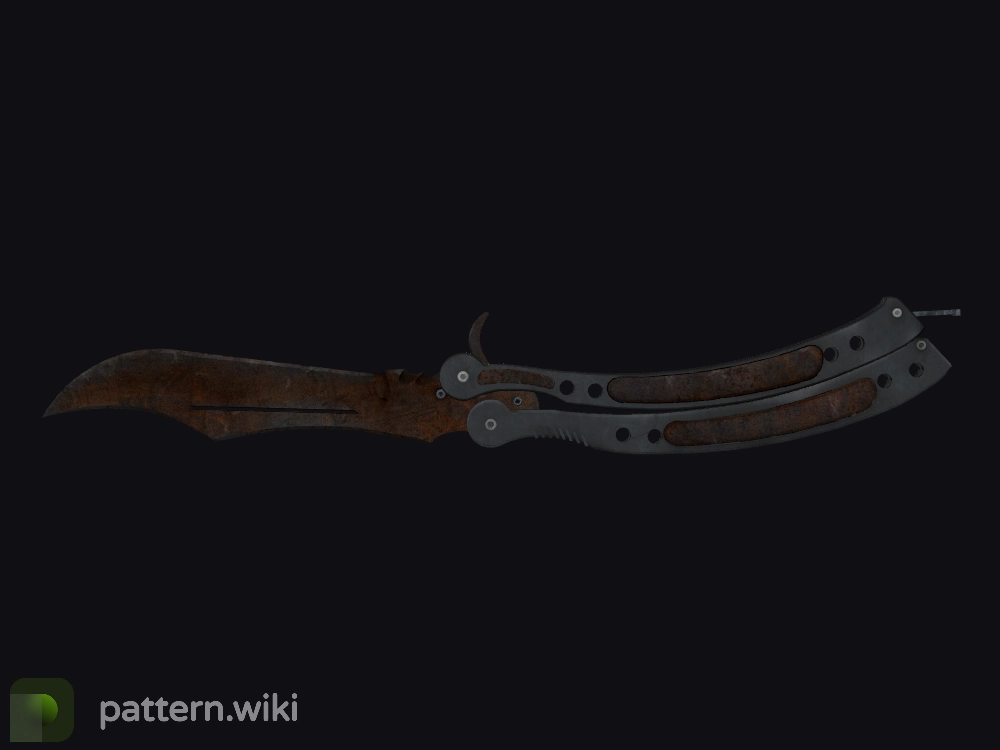 Butterfly Knife Rust Coat seed 943