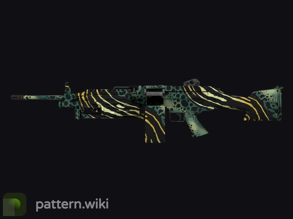 M249 Emerald Poison Dart seed 865