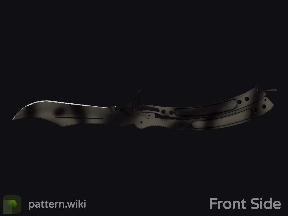 Butterfly Knife Scorched seed 413